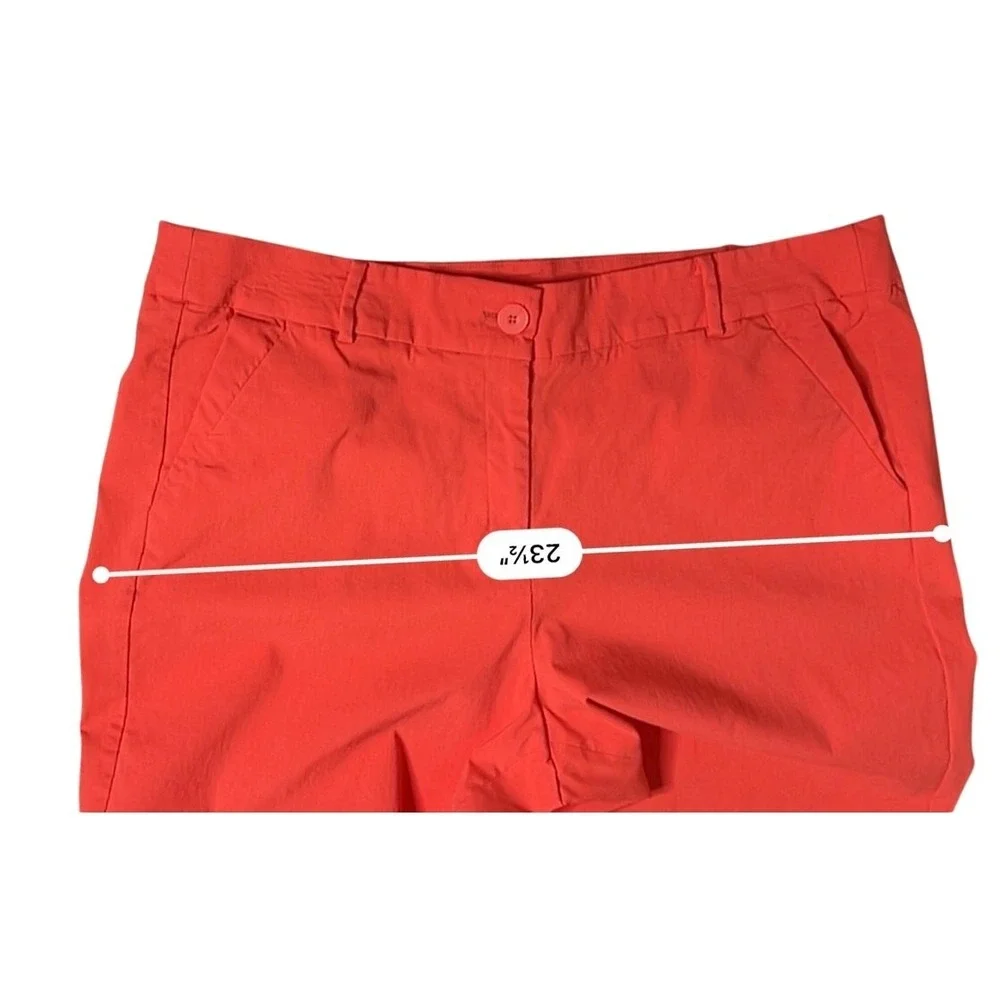 Lane Bryant Coral Ashley Stretch Bootcut Leg Pants Slacks sz‎ 24W Cottagecore